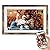 FRAMEO 15.6'' WiFi Digital Picture Frames 32GB Smart Touch Screen Digital Photo Frame 1920 * 1080 IPS FHD Large Digital Picture Frame Share Photos and Videos Anytime, Anywhere with The FRAMEO app
