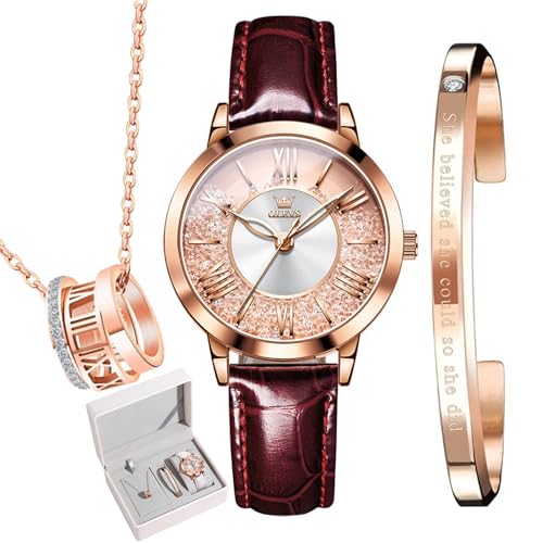 Montre cadeau pour maman femme coffret montre collier bracelet