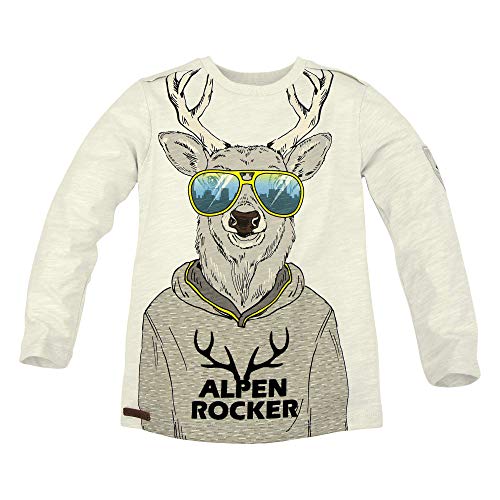 Preisvergleich Produktbild BONDI T-Shirt ´Alpenrocker´, Stone 164 Lederhosen Rebel Artikel-Nr.29935