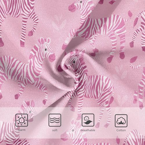 Girls Underwear Soft Cotton Cute Zebra Kids Panties in Sizes 2/3t, 4t, 5t, 6 and 83