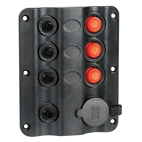OSCULATI Pannello Elettrico Wave 3+1 Presa Accendino