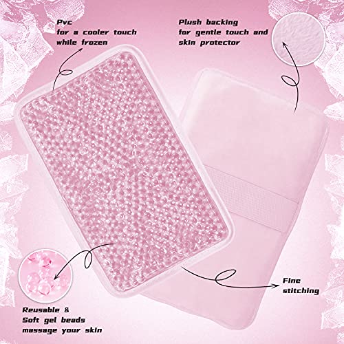 Image of Gel Ice Pack for Injuries Ice Bag with Strap-1 Pack Reusable Hot Cold Pack