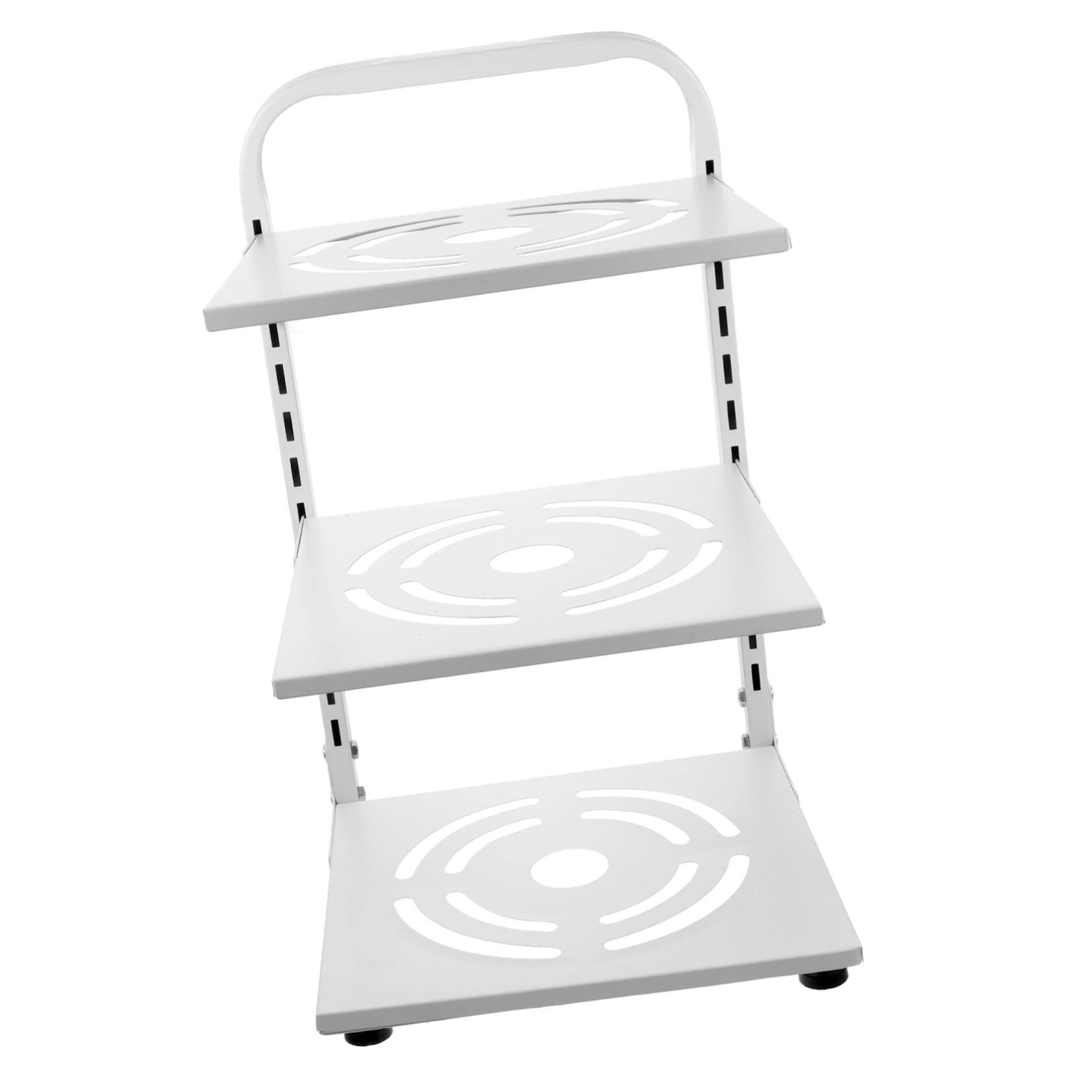 Cabilock Organizer in Acciaio a 3 Livelli e Regolabile Pentole Coperchi