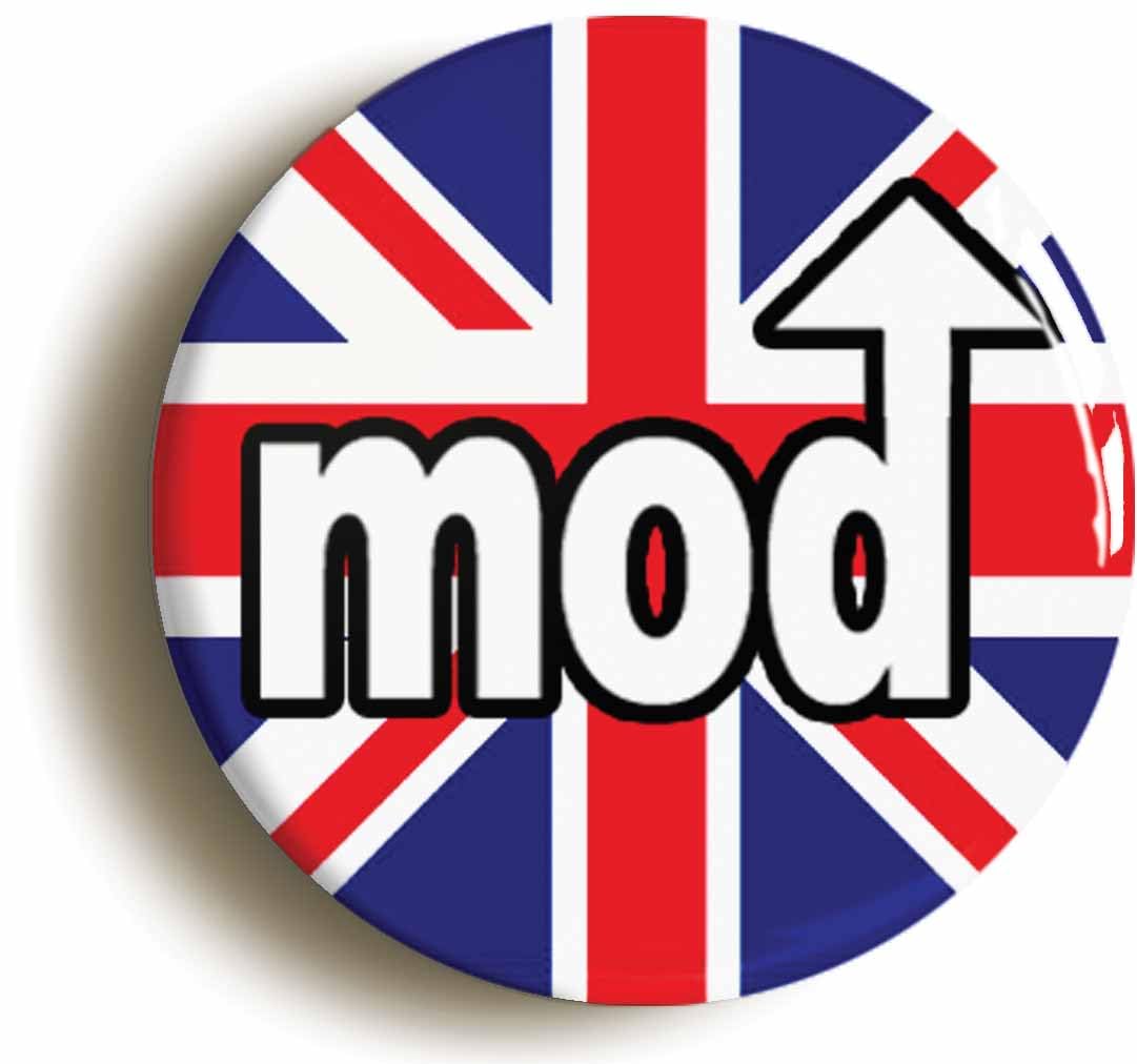 UK Mod Target Roundel Mod Fridge Magnet (Circular 2inch / 50mm Diameter)