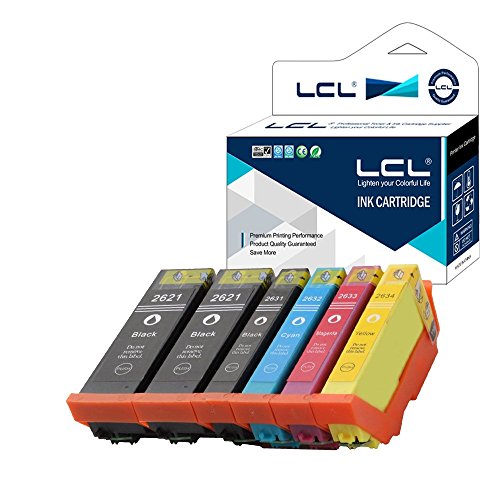 LCL(TM) 26XL T2621 T2631 T2632 T2633 T2634 (6-Pack...