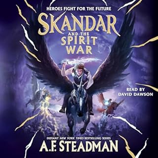 Skandar and the Spirit War Audiobook By A.F. Steadman cover art