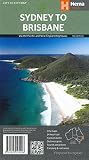 Sydney to Brisbane 1 : 1000 000: Via the Pacific and New England highways. Straßenkarte waterproof