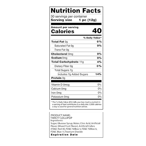 Miniatura 2 de Piruleta Twisty, piruletas Rainbow Twist envueltas individualmente a granel