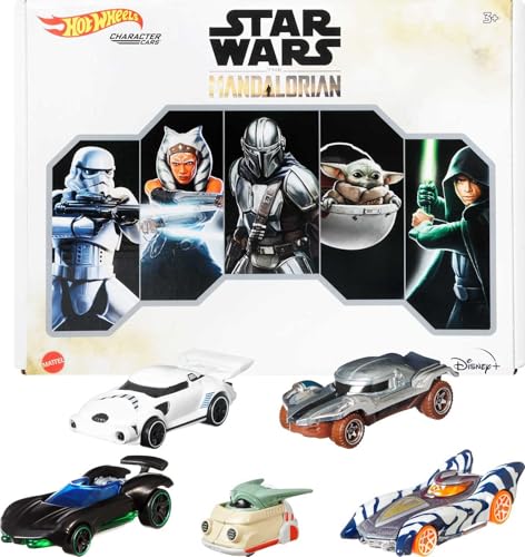 ​Hot Wheels Star Wars The Mandalorian Character Car 5-Pack
