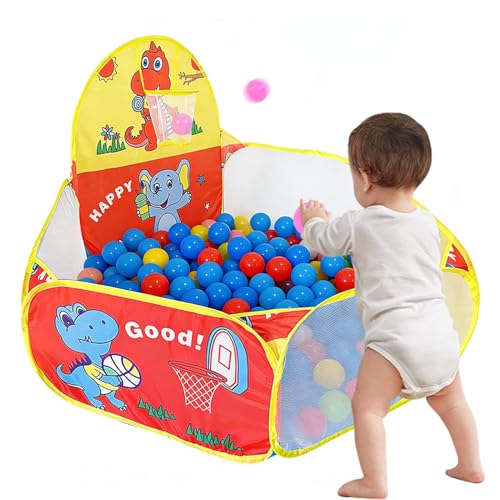 Tienda de campaña plegable con aro de baloncesto, pequeña y gruesa, para interiores y exteriores, cumpleaños, Navidad, niños, niñas, Acción de Gracias