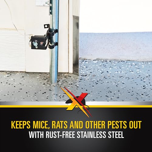 Keep rats and mice out of your garage with Xcluder Stainless Steel