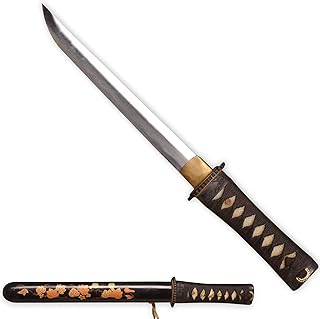 SV Mini Samurai Sword Samurai Sword Tanto Japanese Small Samurai Short Sword 1045 Medium Carbon Steel Full Tang Hand Forged Sharp 16.53 Inch Various Styles Available