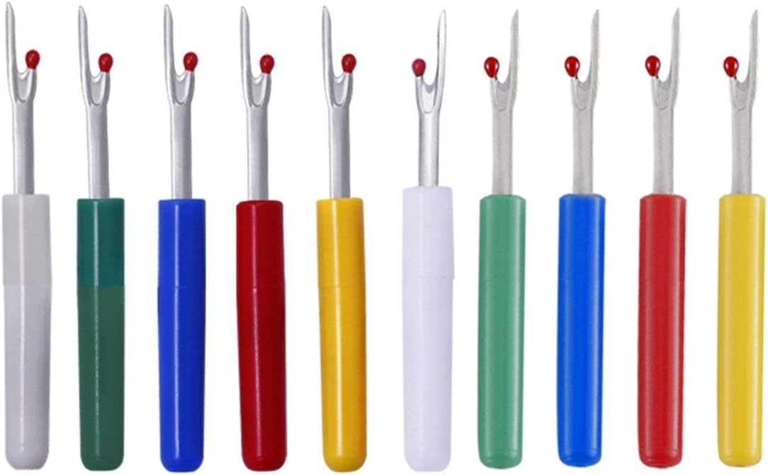 B.L.A. 10pcs/Set Sewing Tools Seam Rippers Large And Small Handy Stitch Ripper Thread Remover Kit Needlework Sewing Accessories