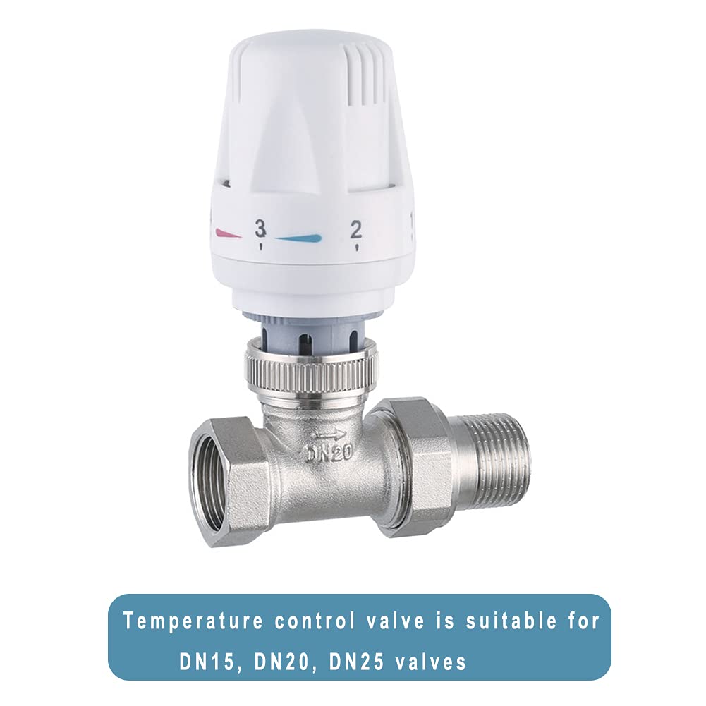Cabezal termostático TRV radiador Rosca M30x1,5 Recambio