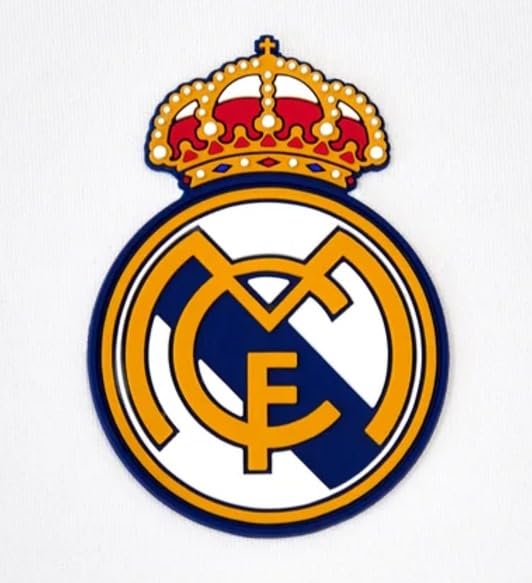Icon Sports Compatible with Real Madrid Zip Up Adult Soccer Track Jacket SS Grade - Plastic Patch3