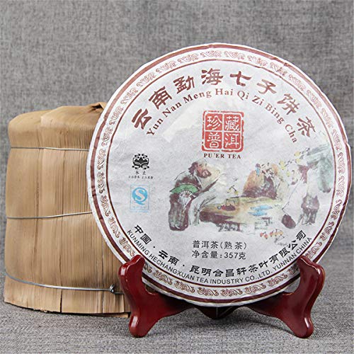 通用 Té Negro Té Puerh Envejecido Té Puer Natural Maduro Té Rojo Mate PU-erh Árbol Antiguo 357g - Imagen 3