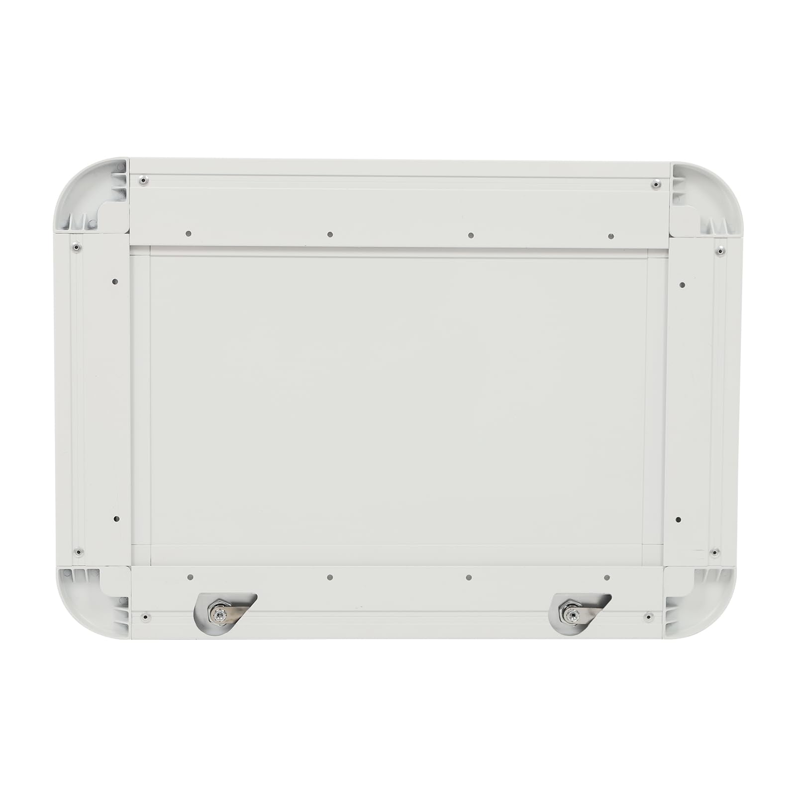 Table de Pique-Nique Pliable RV,Table de Pique-Nique pour Camping-Car Alliage D'aluminium Remorque Pliante pour Camping Table Murale 60 * 42cm,pour Camions,Caravanes (Blanc)