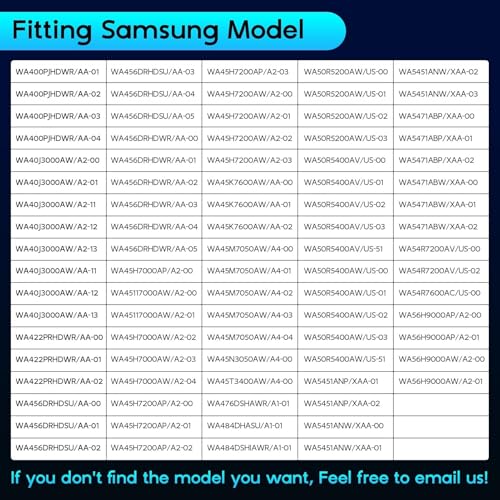 Image of Upgraded Washer Suspension Rods for Samsung WA50R5400AV /US WA50R5400AW /US WA45T3200AW /A4 WA45N3050AW /A4 WA50R5200AW /US WA400PJHDWR /AA Washing Machine, Replace DC97-16350U DC97-16350S DC97-05280W