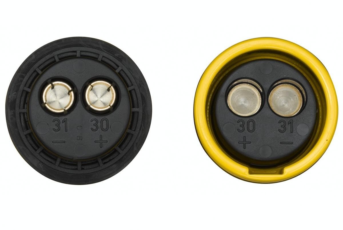 HELLA 8JB 010 806-001 Steckdose - 2-polig - Stecker: Crimpkontakt - gelb