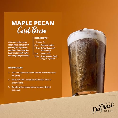 Image of DaVinci Gourmet Maple Syrup, 25.4 Fluid Ounces (Pack of 1)