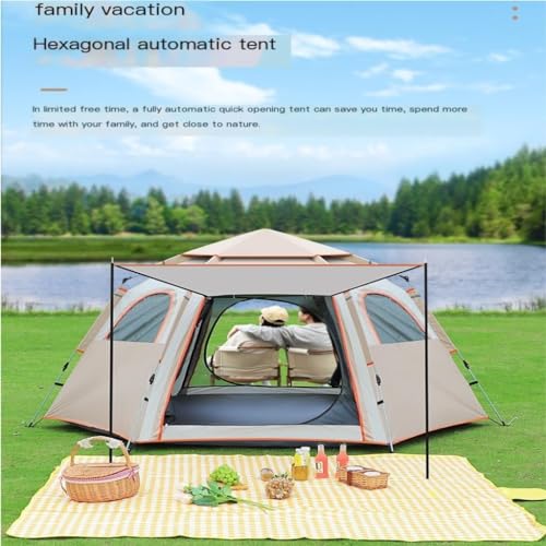Carpa portátil plegable ligera para camping al aire libre miniatura 5