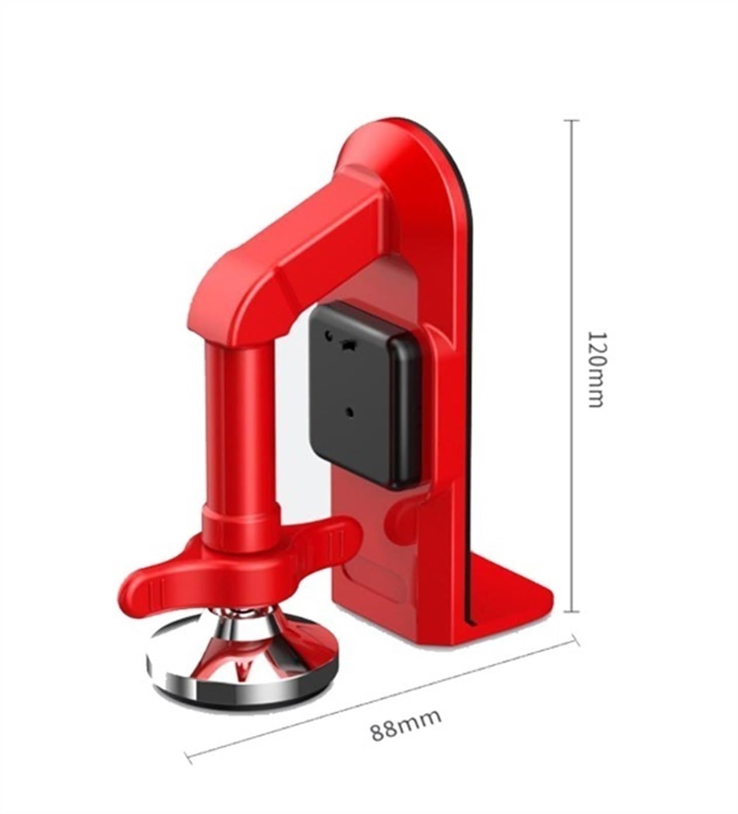 Cerradura de Puerta Cerraduras portátiles Autodefensa Tope de Puerta Alarma Viaje Alojamiento Cerradura de Puerta Dispositivo de Seguridad Tope de Puerta (Color : C Without Battery)