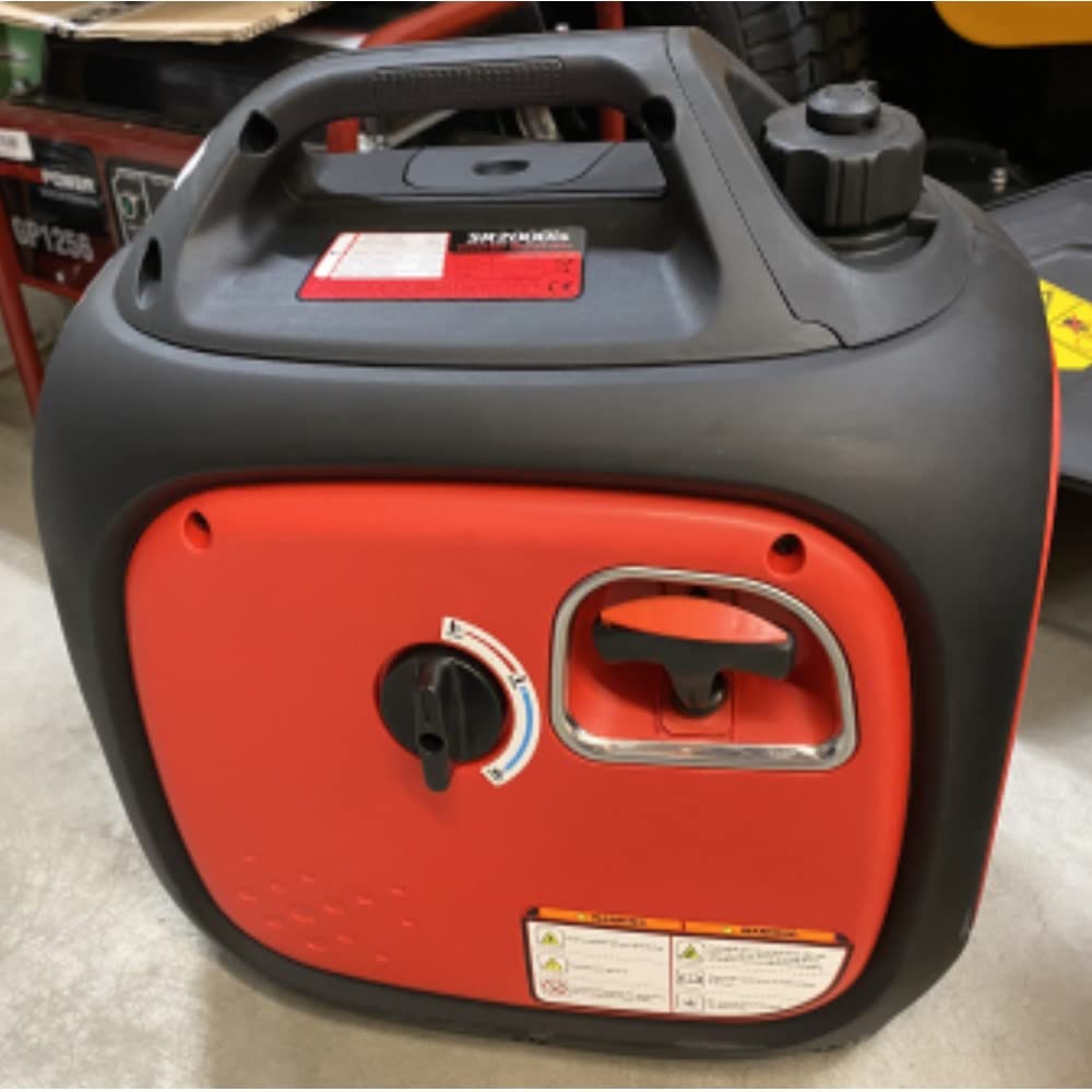 Generador de inversor silenciado de gasolina SR2000is con arranque por desgarro 2.0 Kw - 3.5L