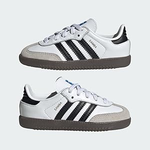 adidas sambaOG ホワイト ブラック 23.5 Adidas Kids Samba 