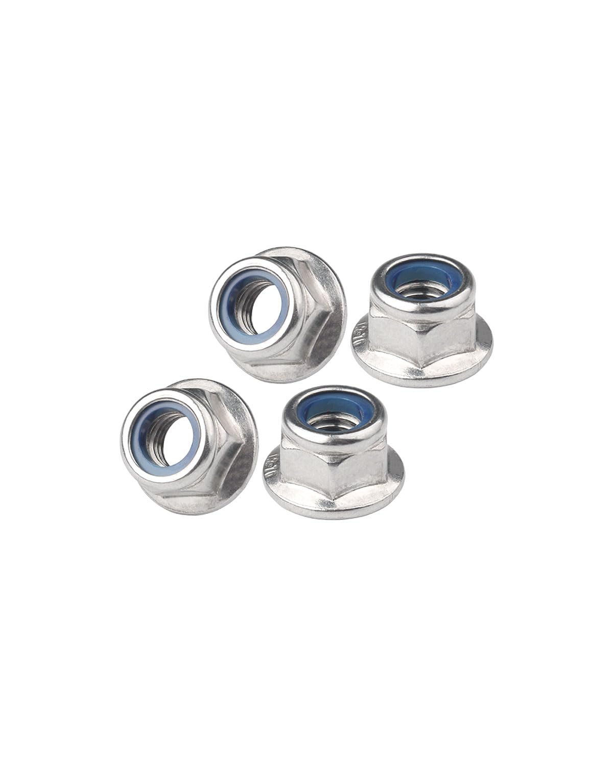 Flange Nuts IMScrews M12 X 1.75 - 304 Stainless Steel , Pack Of 5 Hex
