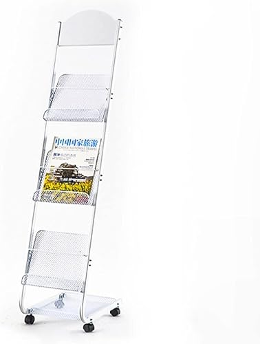 Miniatura 1 de Revistero Revistero para sala de Estar de oficina, estante de almacenamiento de catálogo de folletos de archivos de 3 bolsillos, organizador de