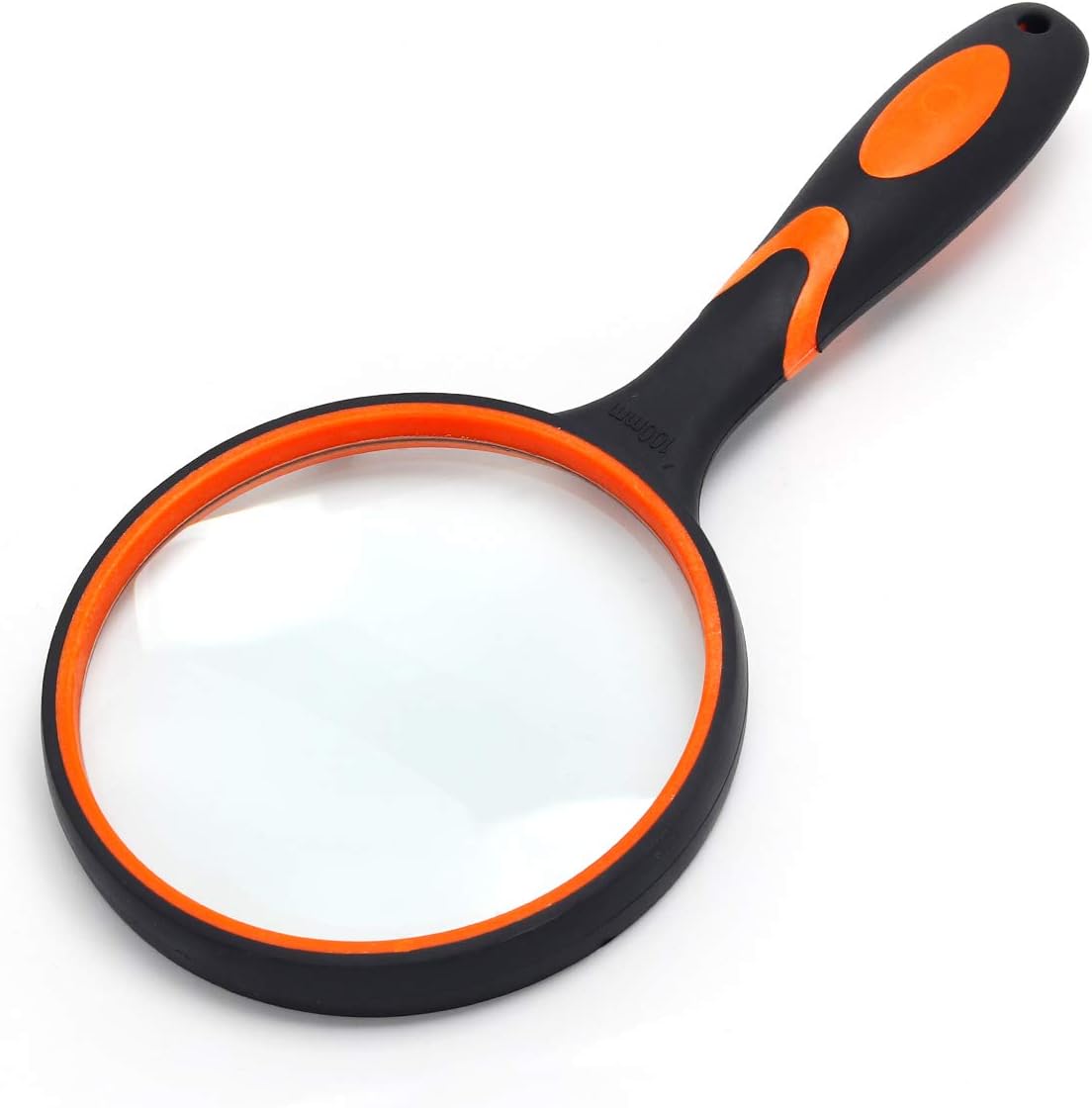 Large Magnifying Glass 3.5X Handheld Reading Magnifier for Seniors & Kids - 100MM 4INCHES Real Glass Magnifying Lens for Book Newspaper Reading, Insect and Hobby Observation, Classroom Science