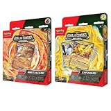 BANDAI Juego de Cartas Pokémon TCG: Baraja de Combate Deluxe Ninetales Varios Modelos (Español), Atrévete a Dominar el Juego de Cartas Pokémon: Duelos Electrizantes, PC50466 Multicolor