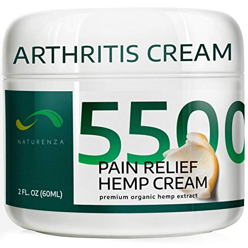 Hemp Pain Relief Cream - Arthritis, Inflammation and Pain Relief in Joint, Back
