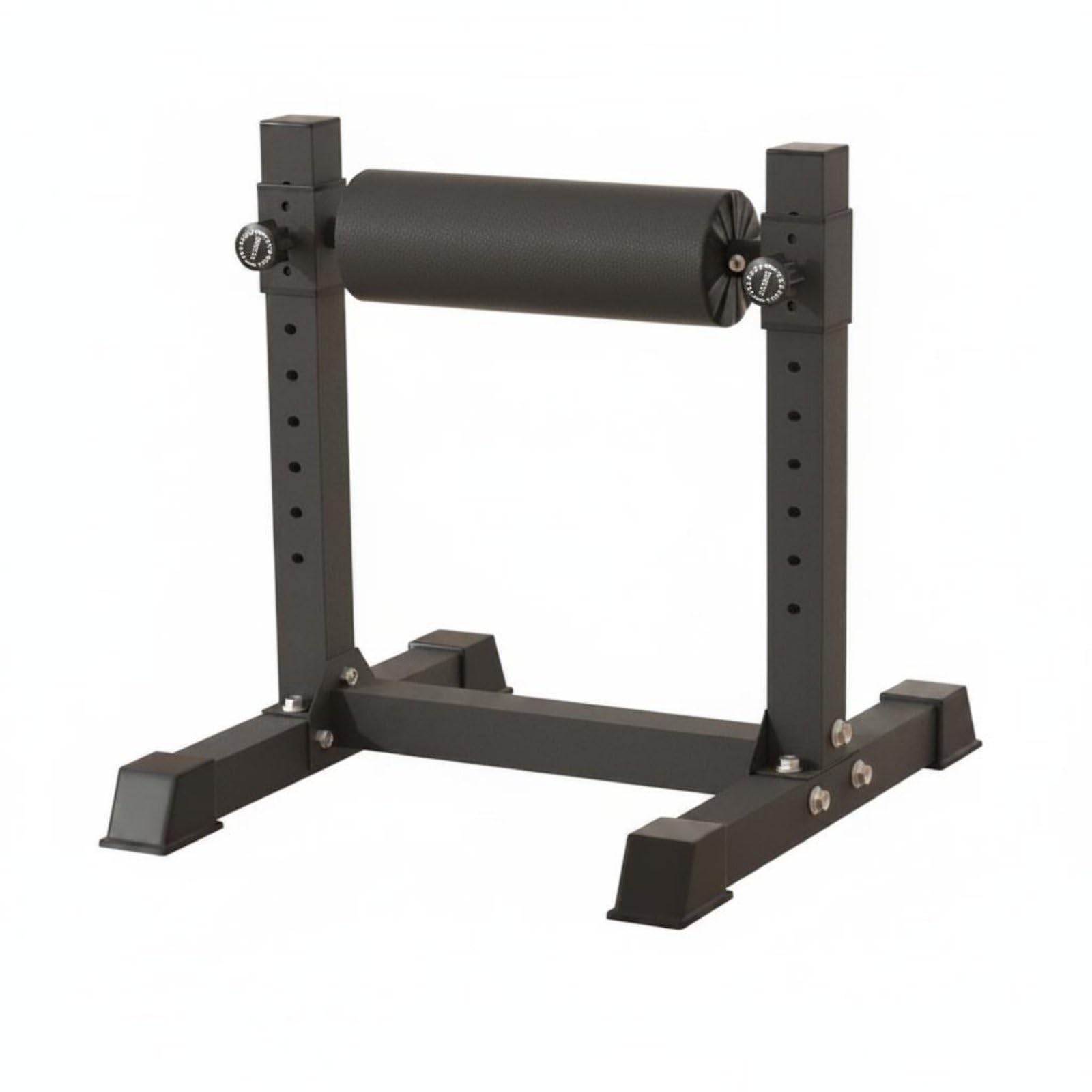 TISHITA Squat Rack Regolabile Supporto Allenamento Postazione Compatta con Telaio in Acciaio E Altezza Regolabile con Rullo Adatto per Squat E Lavoro Casa Appartamento Camera Palestra Domestica