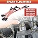 ACROPIX Car Spark Plug Coil Wires Ignition Coil Harness Cable Fit for Jeep Cherokee XJ L6 4.0L 1991-1999 No.56041856AA/56041861AB - Pack of 7