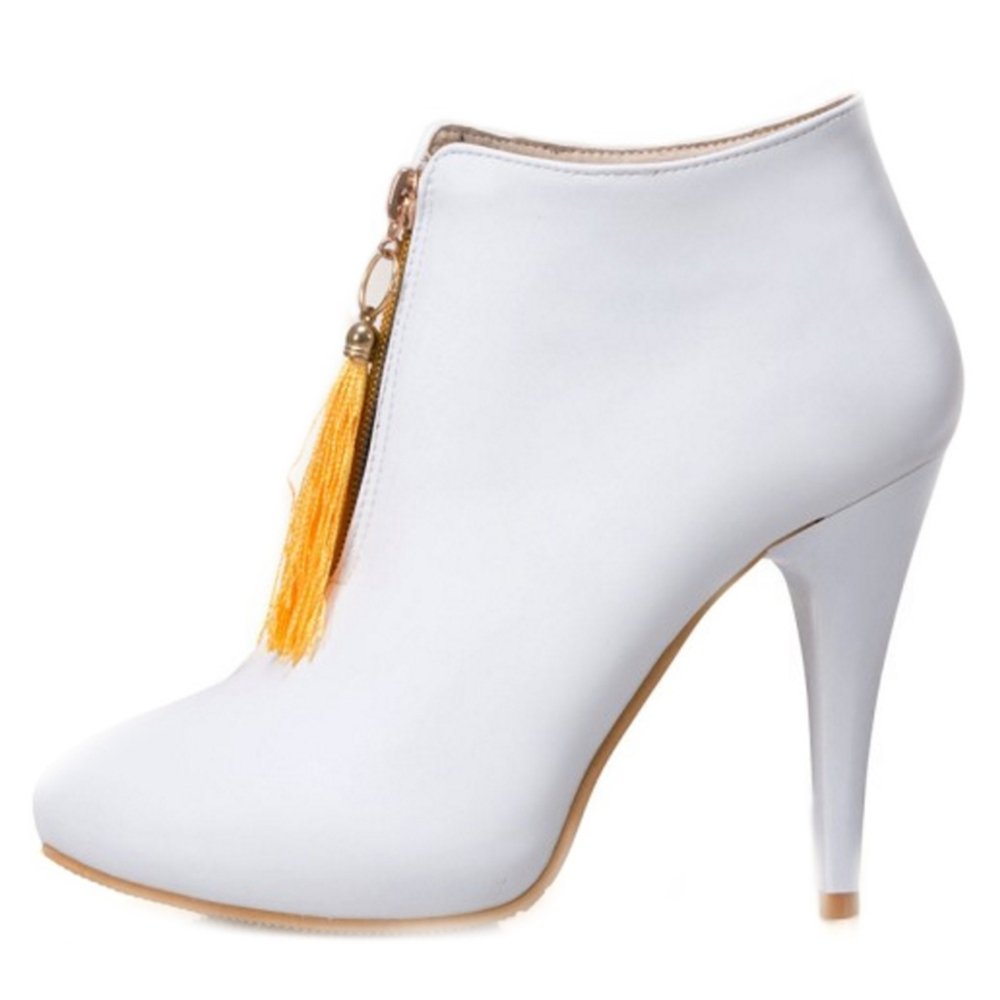 Onewus De mujer Vestido Botines con Cremallera Tacón Stiletto Botas
