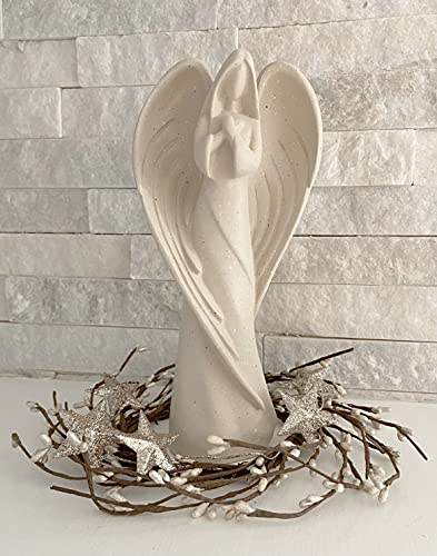 Loving Memories Silver Mini Wreath, Star Candle Ring thumb #1