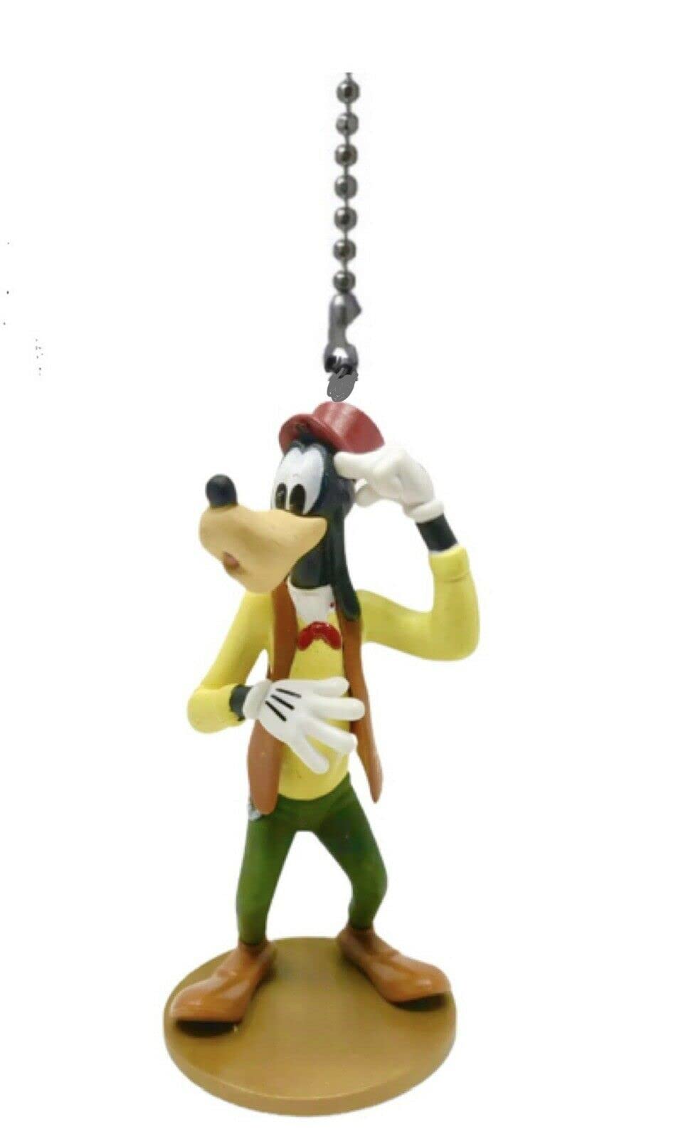 Railroad 4" Goofy Green Standing Bellhop PVC Fan Lamp Light Pull Figure Figurine