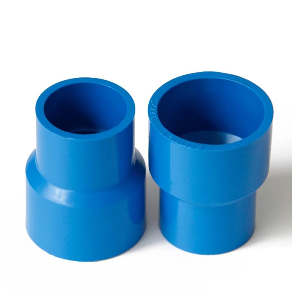 Conector Reductor De Tubería De PVC (75 Mm-32 Mm, 110 Mm-50 Mm, 160 Mm-90 Mm) – 1 Pieza, Azul/blanco/gris, Junta Adhesiva For Suministro De Agua(White,200-160mm)