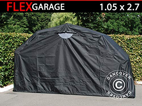 Dancover Folding garage (MC), 1.05x2.7x1.57 m, Black