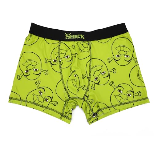 Bioworld Shrek Donkey & Shrek Character Print Men's 3-pack Boxer Briefs2