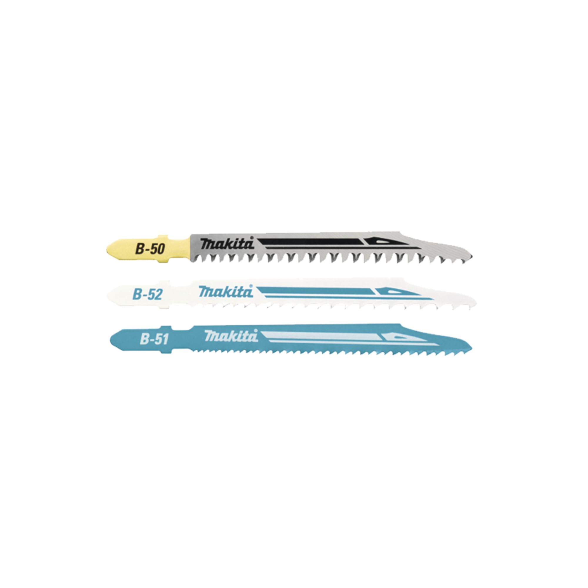Makita Super Express Three Pack Wood Metal Jigsaw Blade Set B50/B51/B52 B-06292