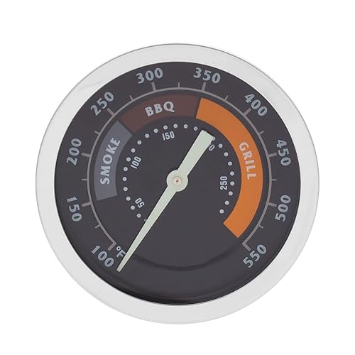 Miniatura 3 de Medidor de temperatura de ahumador de 3 pulgadas para Char-Broil Oklahoma Joe's 3695528R06 y la mayoría de parrillas ahumadoras de apertura de 1316