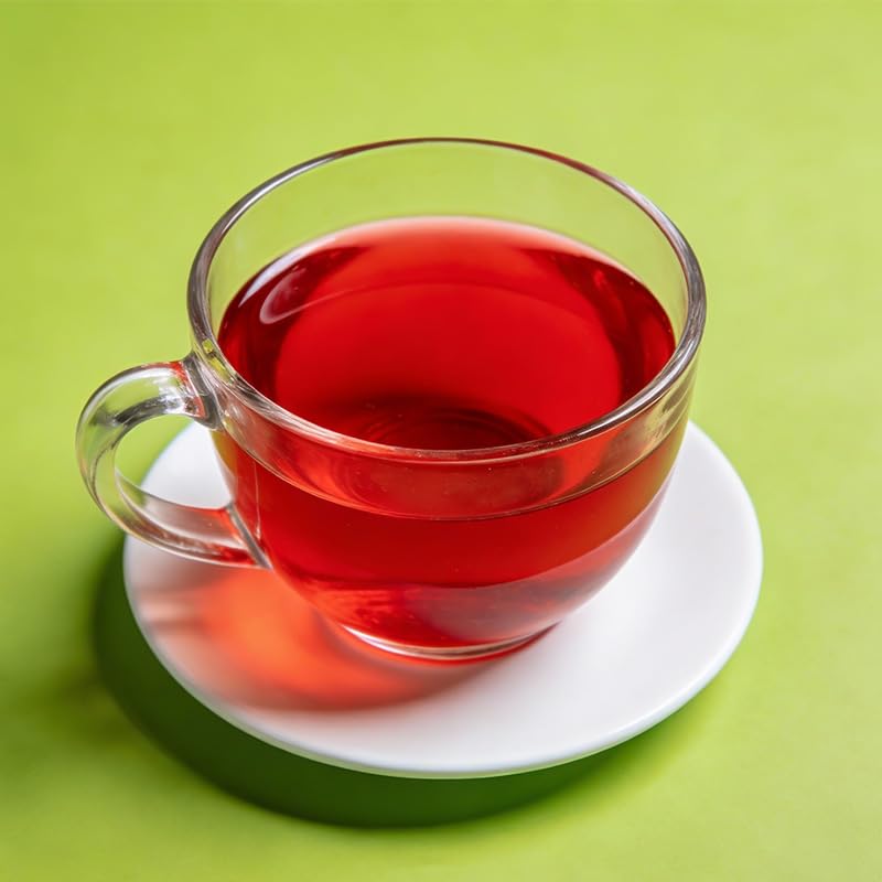 Cold Brew Watermelon Oolong Tea Bags with Glass Jar, 2-Pack (20 Tea Bags) | Brews Fast in Cold Water, Naturally Sweet Flavor with Dragon Fruit & Strawberry | No Sugar Added