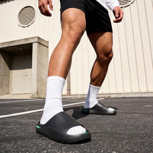 GymYESGO Men’s Slides, Sports Slippers, EVA Foam, Arch Support - image 2