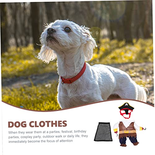 Disfraz Pirata para Perros Talla S miniatura 2