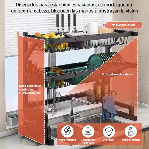 La mejor selección de Estantes para Trastes , tabla con los diez mejores. 15 Estantes para Trastes marca CHENEYMX (3)