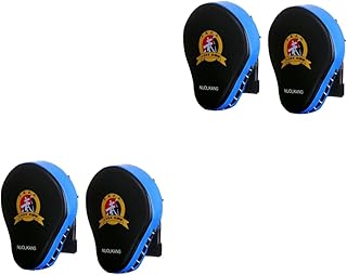 Kisangel Máquinas De Exercício 2 Pares Luvas De Boxe Luvas De Boxe Mma Luvas De Perfuração Luvas De Boxe Alvo De Mão Almofada De Perfuração Criança Perfurador Gancho De Perfuração