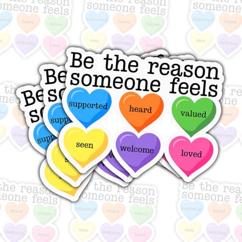 Pegatinas inspiradoras Be The Reason: el regalo ideal para personas empáticas 2