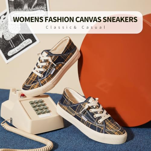 Image of hash bubbie Women's Slip on Canvas Shoes Non Slip Fashion Sneakers Loafers